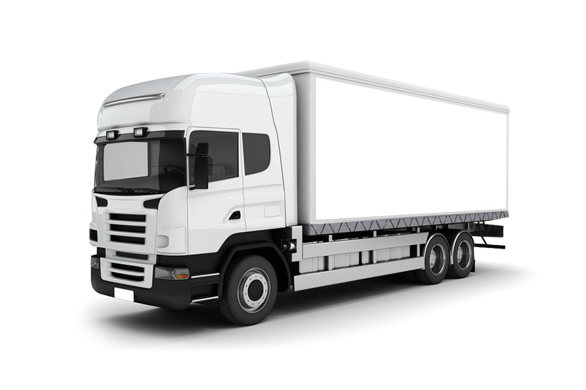 Emelőhátfalas teherautó